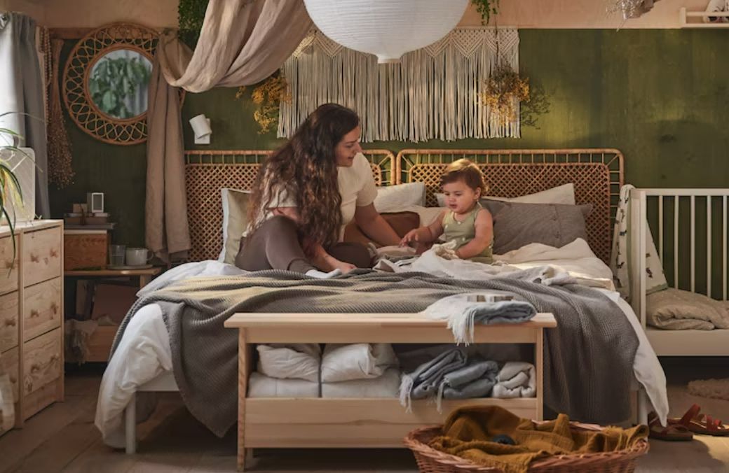 儿童房装修灵感|舒适的波西米亚风格共用卧室
