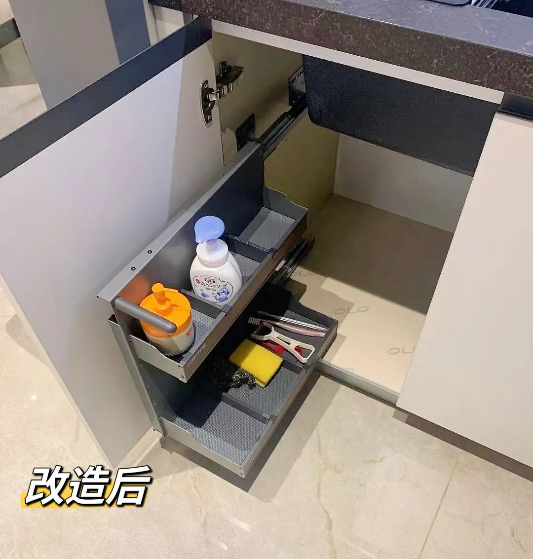 有温度的厨房收纳，相当于白捡几平米
