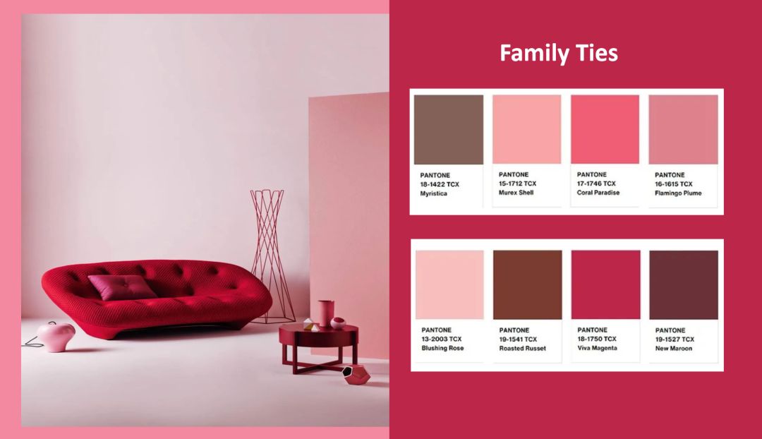 邂逅PANTONE非凡洋红，给你2023年最时髦的家居配色方案！