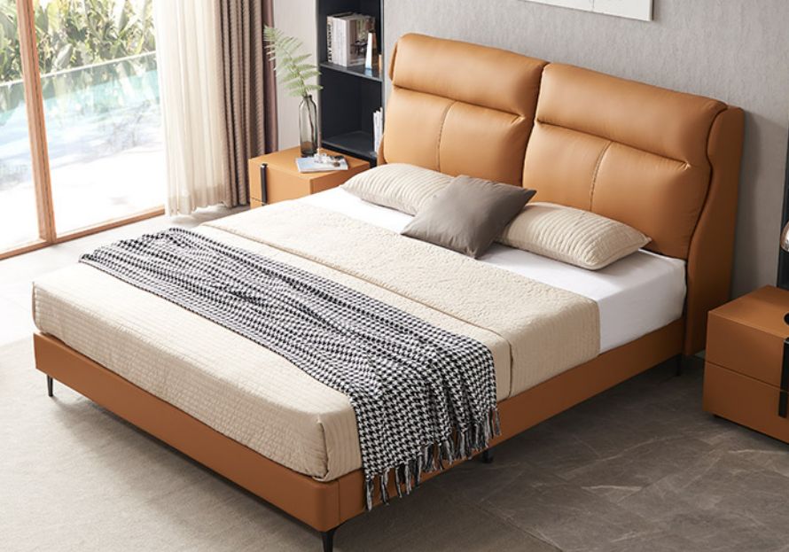 简约轻奢的穗宝布艺床，打造超舒适的睡眠空间