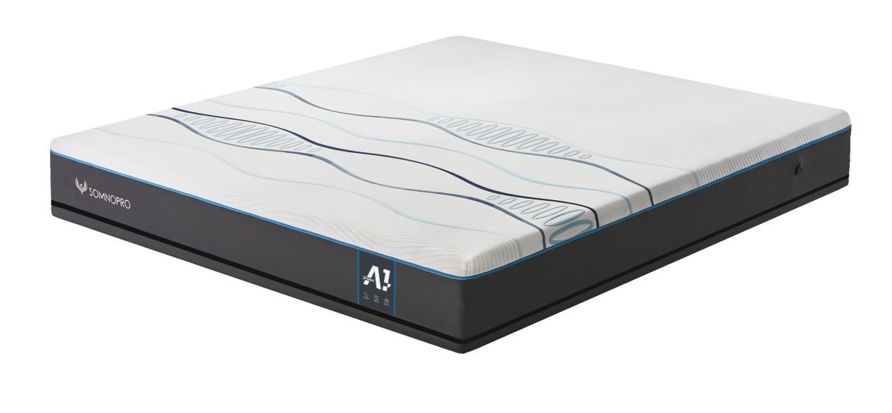拥有一款监测睡眠状态的穗宝深睡好床垫，更能尽享深度睡眠的快乐